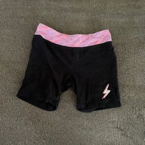 Black and Pink athletic shorts